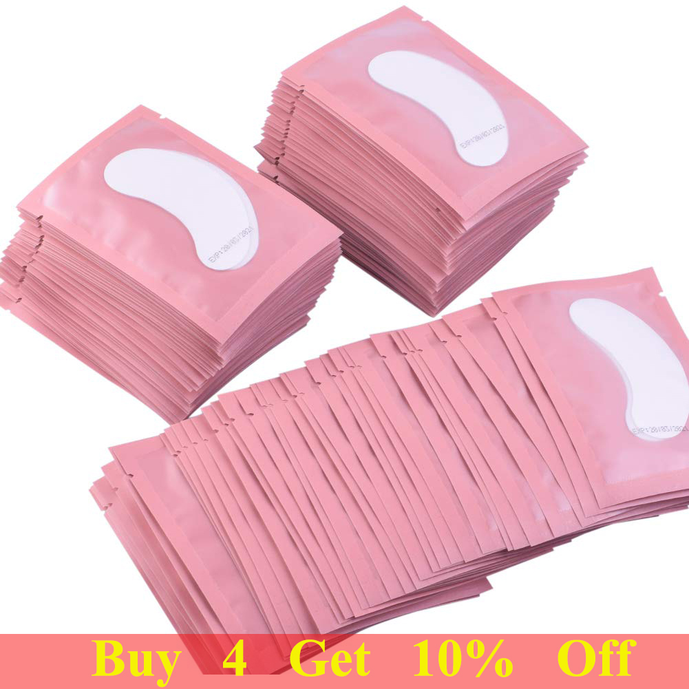Eyelash Extension Eye Mask - 100pairs eye patches eyelash extension under