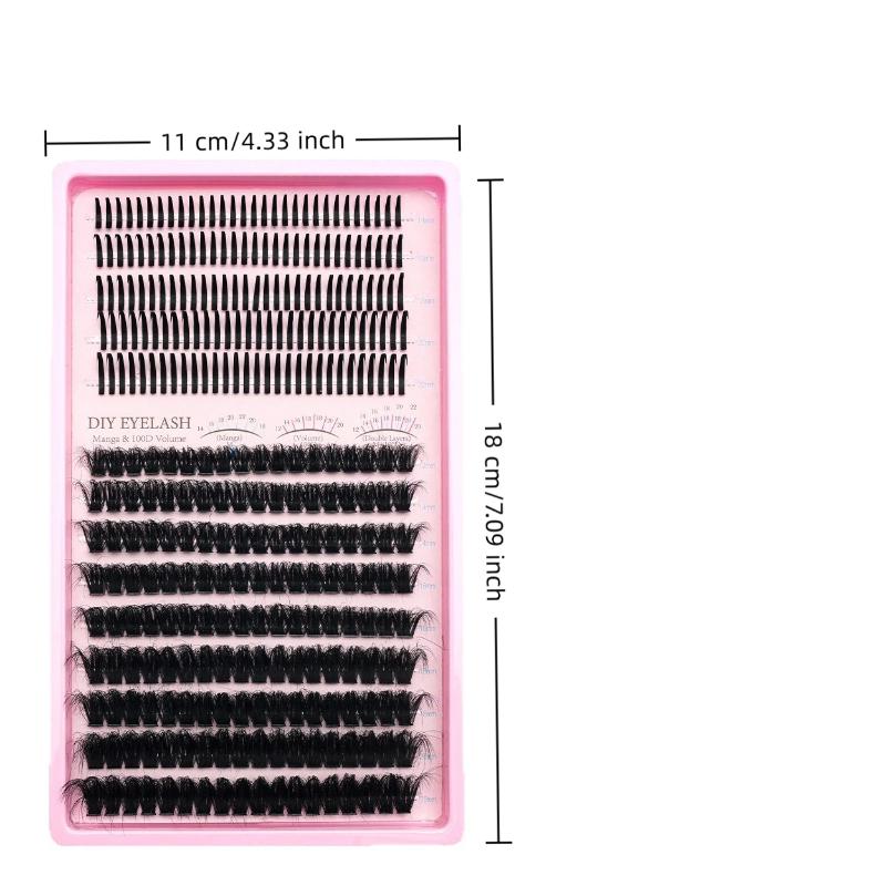 Eyelash Extension Salon - Volume Lash Clusters Mink Wispy Spiky