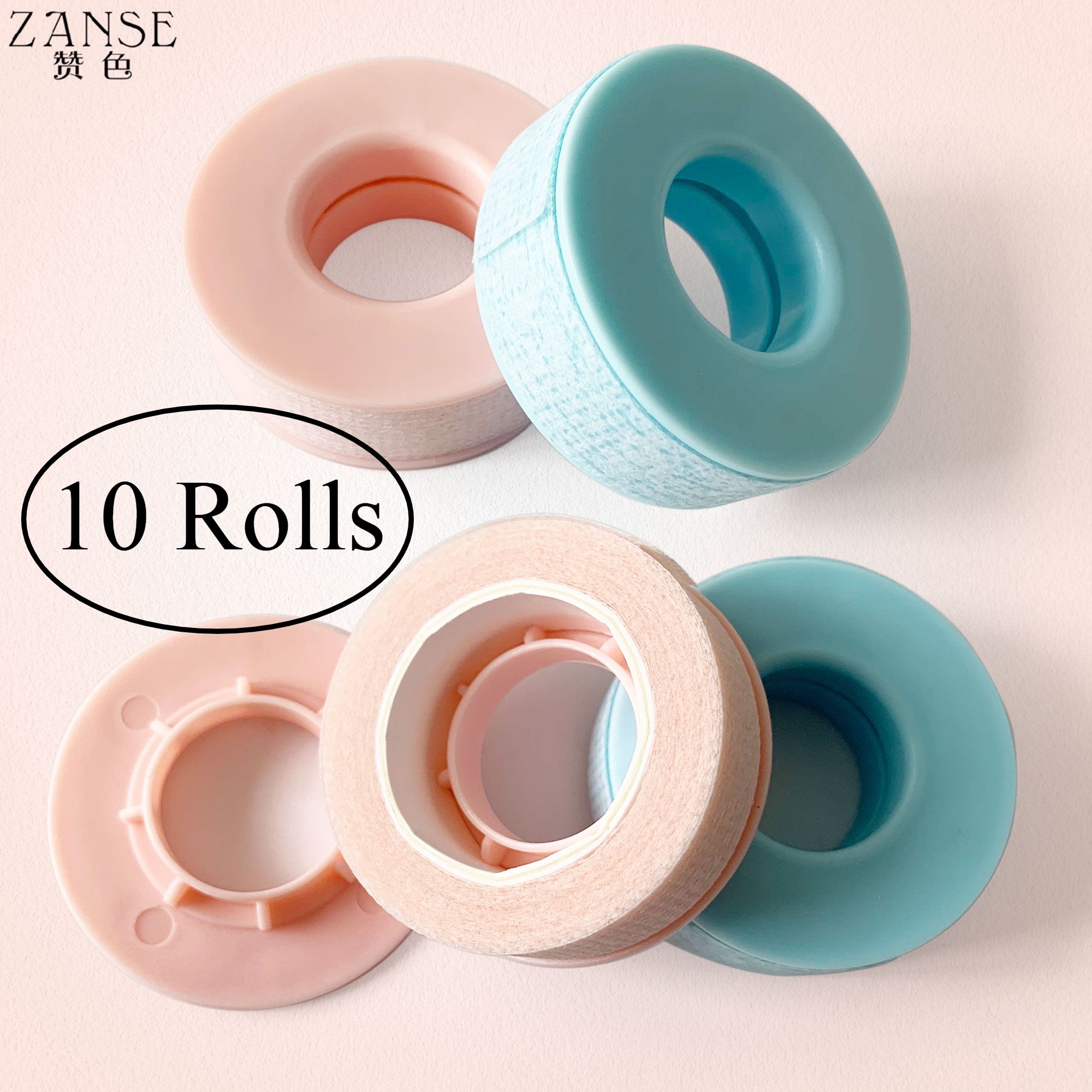 Eyelash Extension Eye Mask - 10 Rolls Medical Silicone Gel Eyelash
