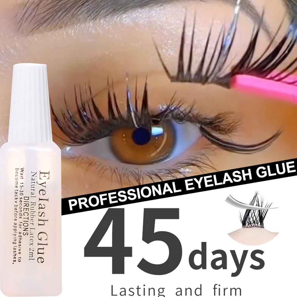 1-20PCS Self Grafting Transpar - Eyelash Extension Eye Irritation avaliação e preço