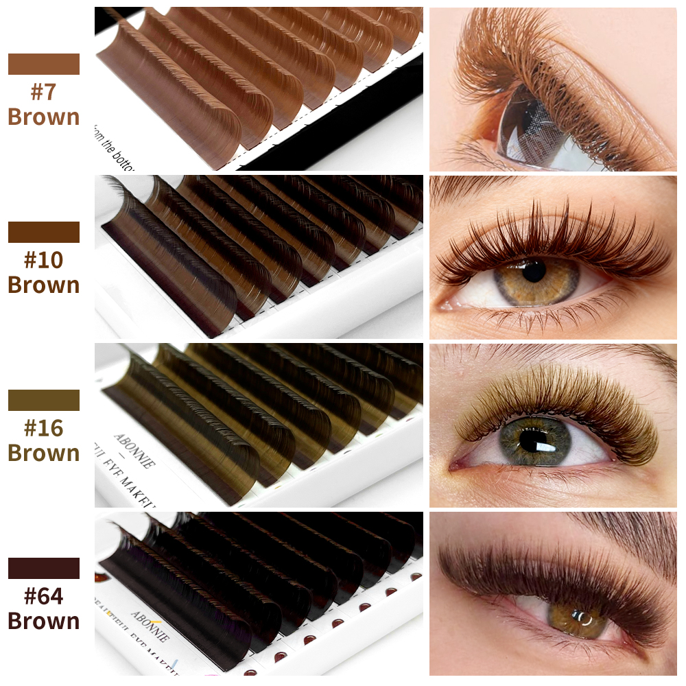 Abonnie Brown Individual Eyela - Eyelash Extensions Classic avaliação e preço