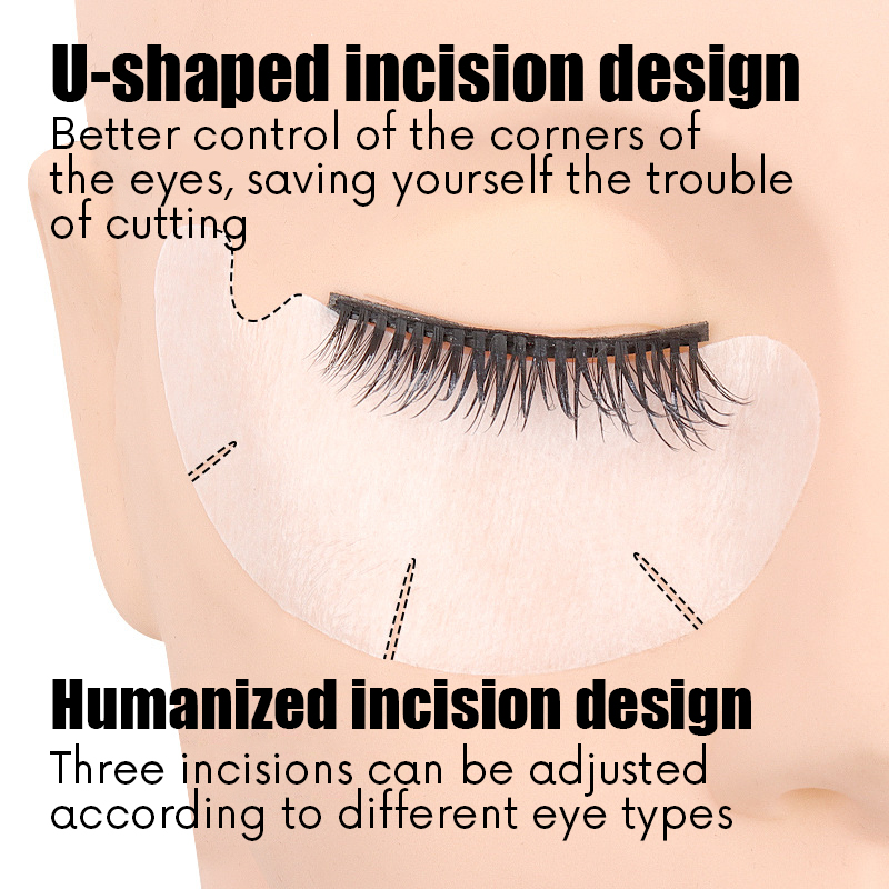 20/50/100Pairs Eyelash Under E - Eyelash Extension Eye Mask avaliação e preço