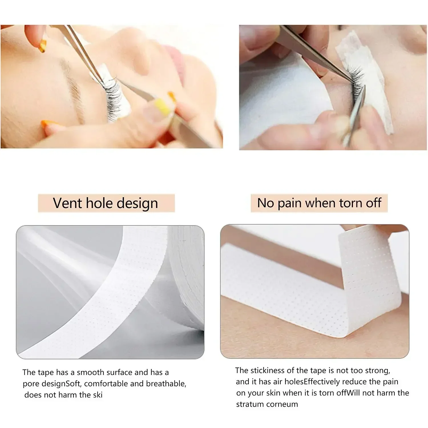 2/3/5/6/10pcs Japanese Insulat - Eyelash Extension Eye Mask avaliação e preço