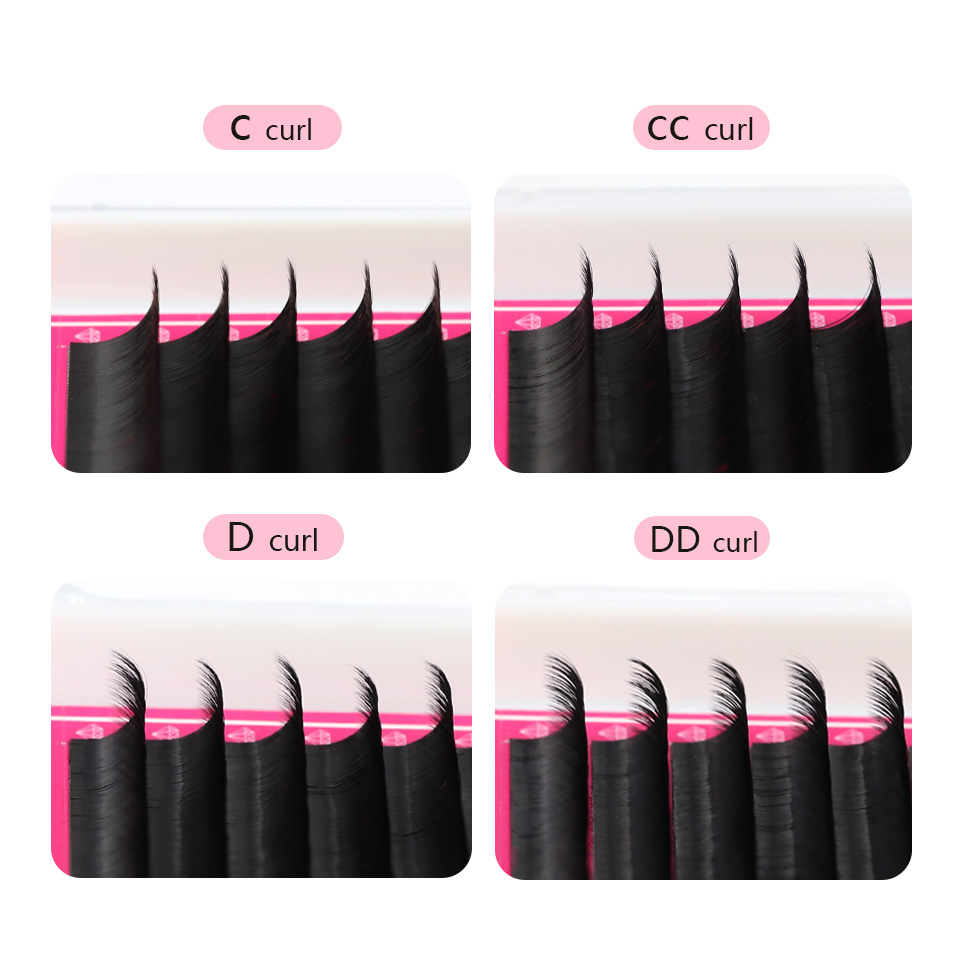 10 Trays Soft Matte Black Cash - Eyelash Extensions Classic avaliação e preço