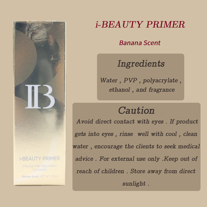 IB Primer Eyelash Pre-treatmen - Lash Primer Cleanser avaliação e preço