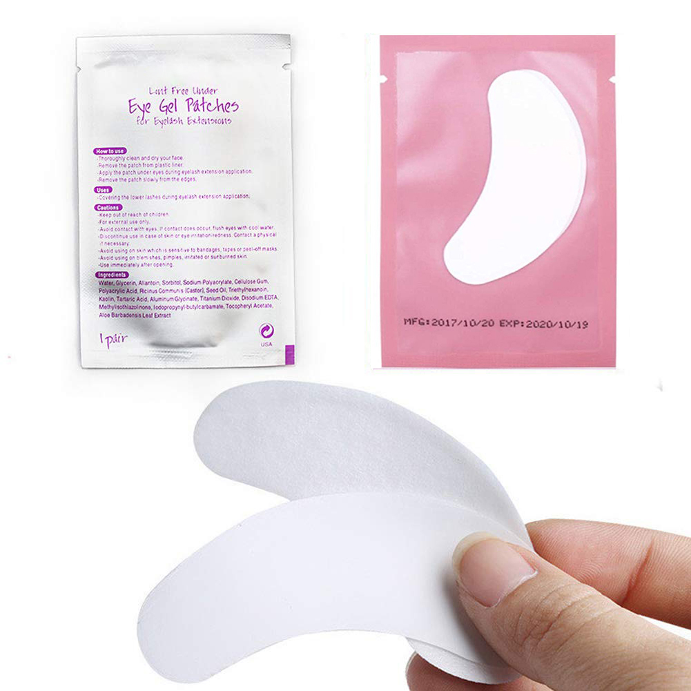 100pairs eye patches eyelash e - Eyelash Extension Eye Mask avaliação e preço