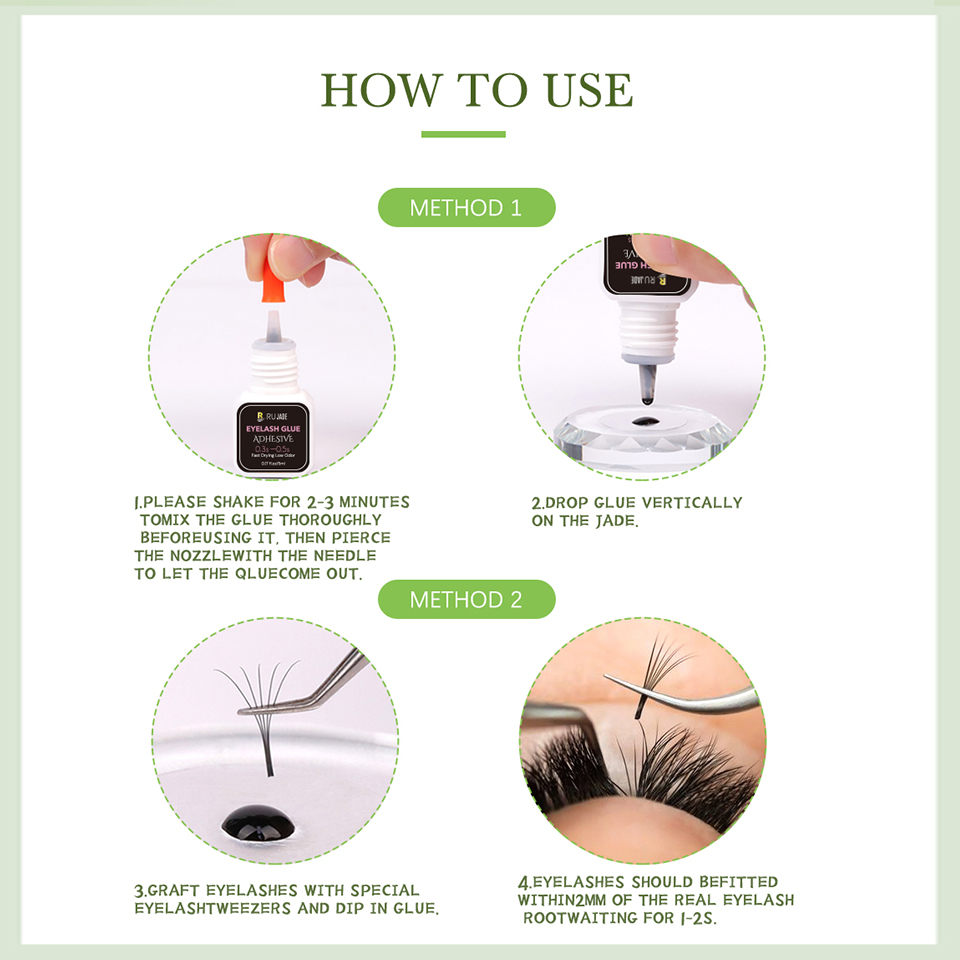 Professional 5/10ml 0.3S Eyela - Eyelash Extension Eye Irritation avaliação e preço