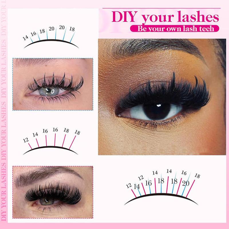 Volume Lash Clusters Mink Wisp - Eyelash Extension Salon avaliação e preço