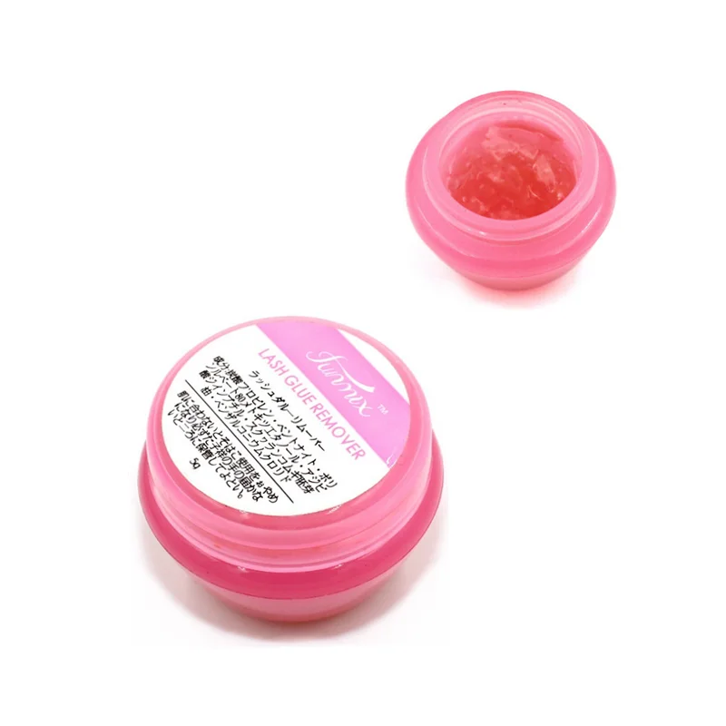 Funmix 1pc 5g Pink Lashes Glue - Eyelash Extension Remover Gel avaliação e preço