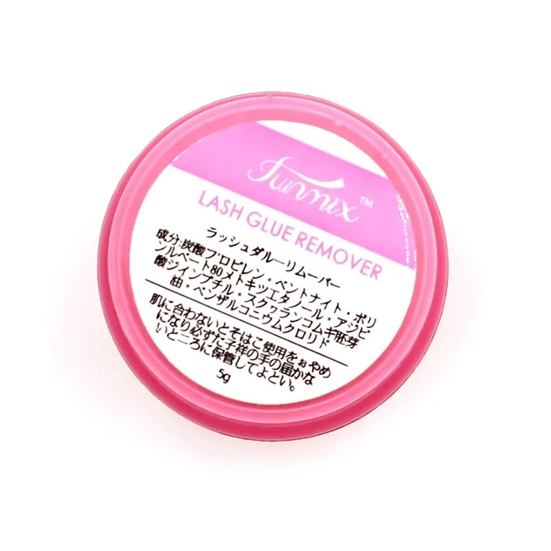 Funmix 1pc 5g Pink Lashes Glue - Eyelash Extension Remover Gel avaliação e preço