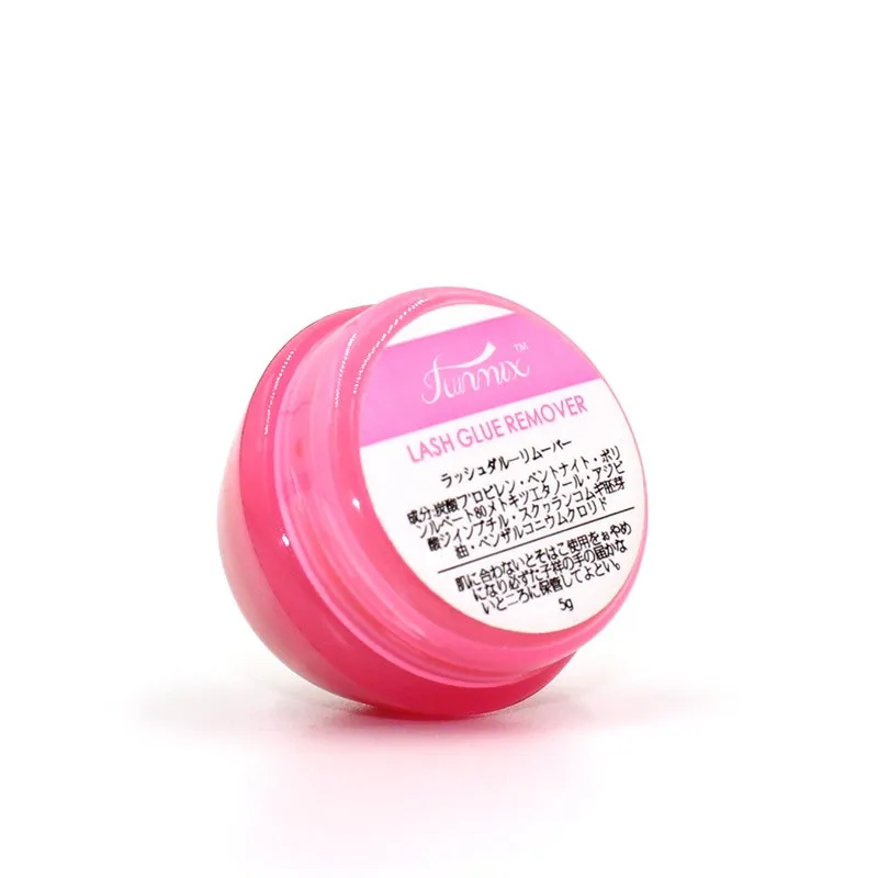 Funmix 1pc 5g Pink Lashes Glue - Eyelash Extension Remover Gel avaliação e preço