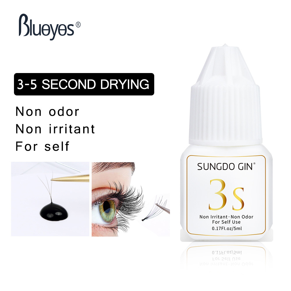 Eyelash Extension Glue 3S Fast - Eyelash Extension Eye Irritation avaliação e preço
