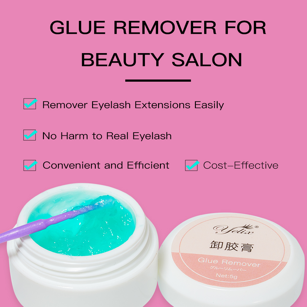 Yelix Lash Glue Remover Profes - Eyelash Extension Remover Gel avaliação e preço