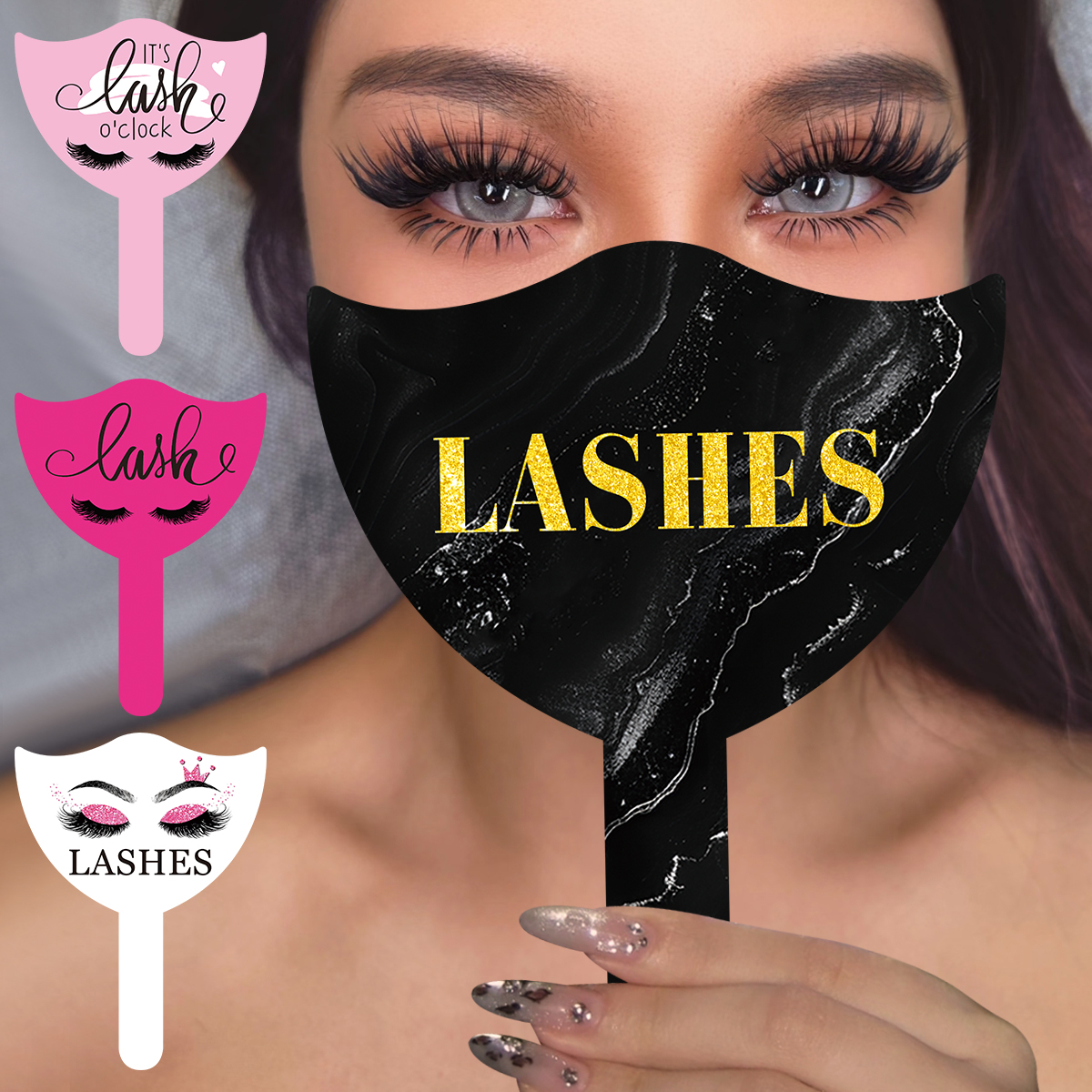 2Pcs Eyelash Technician Photo  - Eyelash Extension Salon avaliação e preço