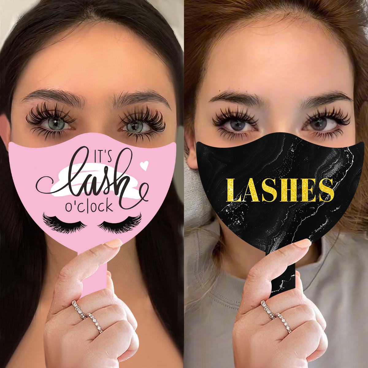 2Pcs Eyelash Technician Photo  - Eyelash Extension Salon avaliação e preço