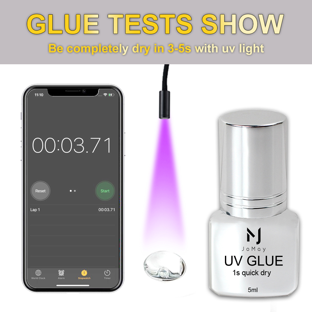 JOMAY UV Glue Strong Long Last - Eyelash Extension Eye Irritation avaliação e preço