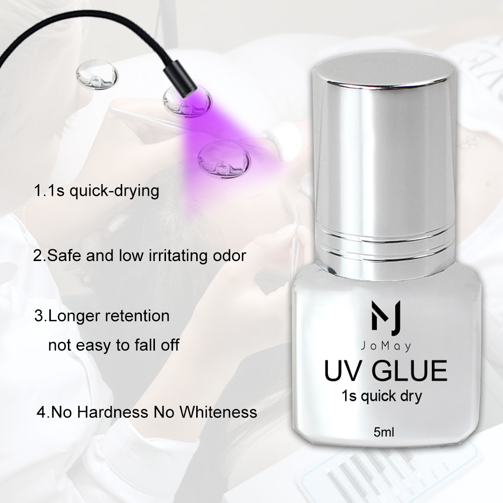 JOMAY UV Glue Strong Long Last - Eyelash Extension Eye Irritation avaliação e preço