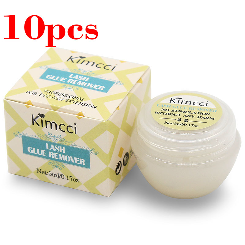Kimcci 10pcs/lot Professional  - Eyelash Extension Remover Gel avaliação e preço