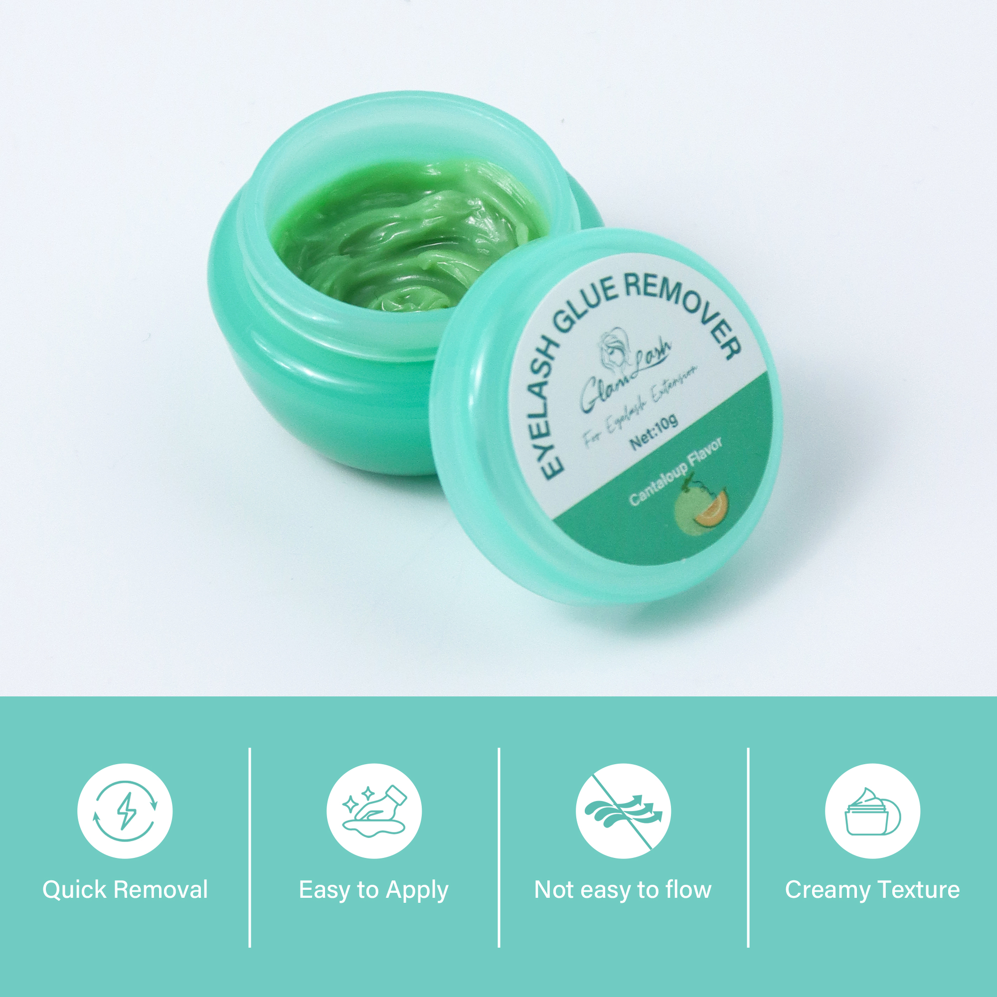 GLAMLASH 10g Fruit Flavour Eye - Eyelash Extension Remover Gel avaliação e preço