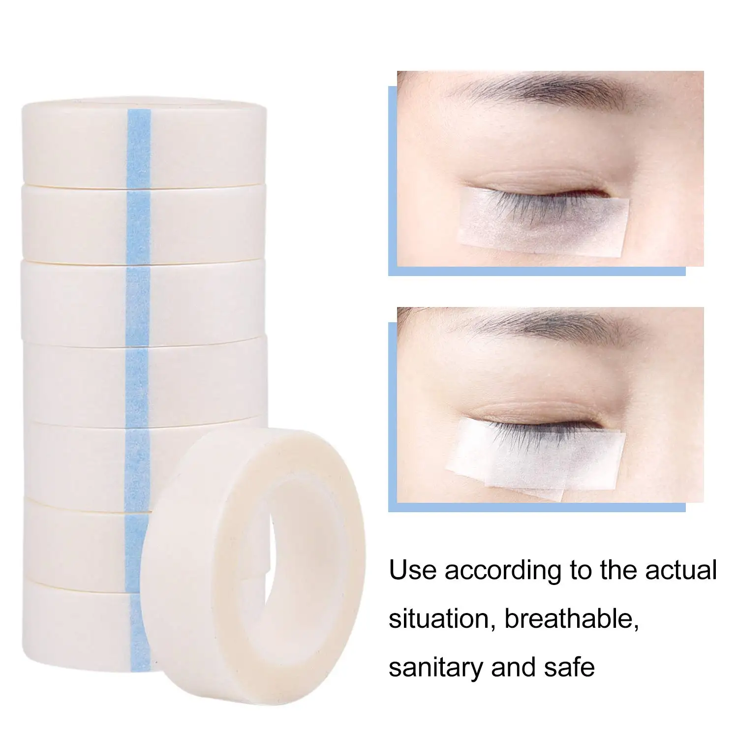Breathable medical tape for ey - Eyelash Extension Eye Mask avaliação e preço