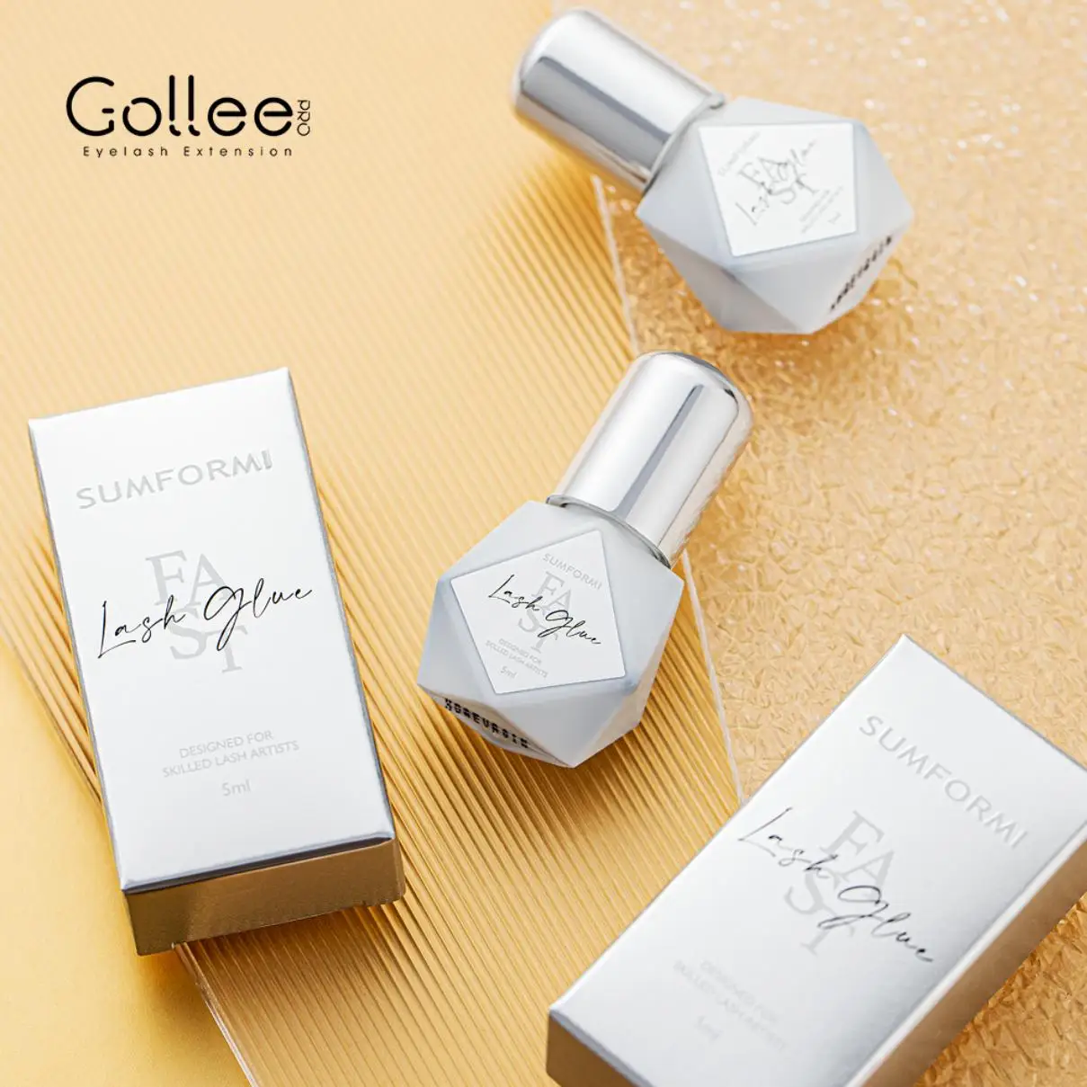 5 Bottle Eye Lash Glue No Irri - Eyelash Extension Eye Irritation avaliação e preço