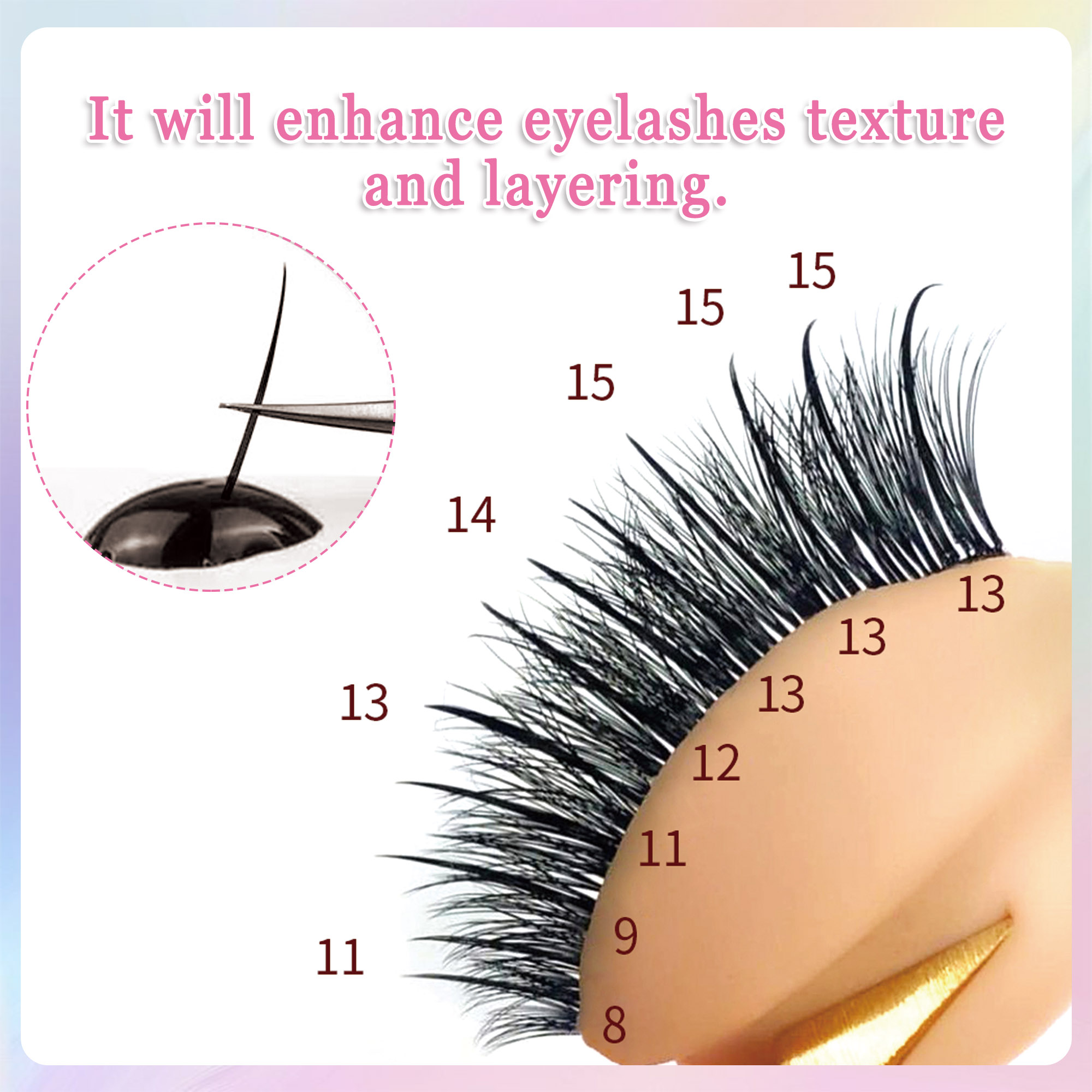 CoMango Spikes Lash Extension  - Eyelash Extensions Classic avaliação e preço